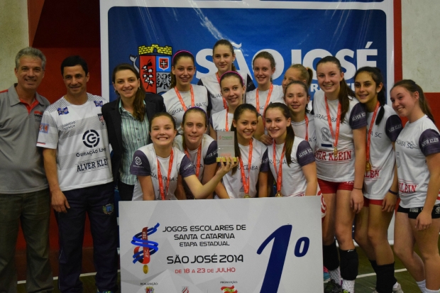 Santa Catarina estreia bem no Vôlei feminino dos Jogos Escolares da  Juventude com representantes da EEB Sara Castelhano Kleinkauf de Guaraciaba  - ACN - Agência Catarinense de Notícias