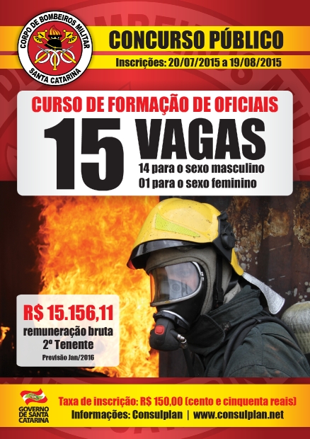 Corpo De Bombeiros Militar Abre Inscrições Para Carreira De Oficial ...