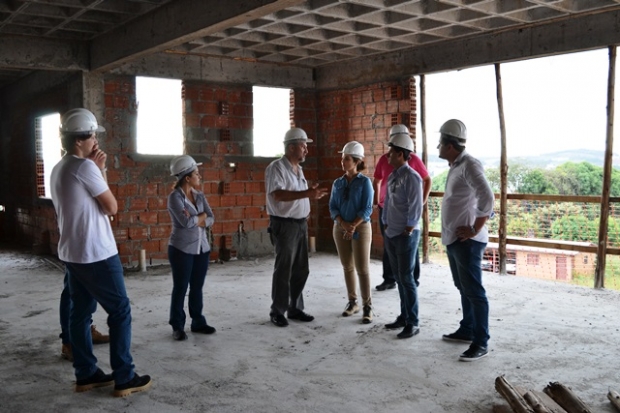 Ampliação do Hospital Regional São Paulo é uma das importantes obras do Governo do Estado na Regional de Xanxerê. Foto: Janaína Mônego/ADR Xanxerê - 15/04/2016