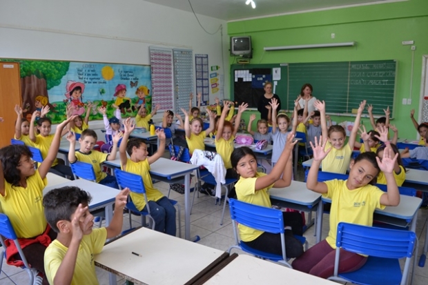 Escola Dom Vital de Ponte Serrada é um dos exemplos na utilização do cartão. Foto: Janaína Mônego/ADR Xanxerê - 10/05/2016