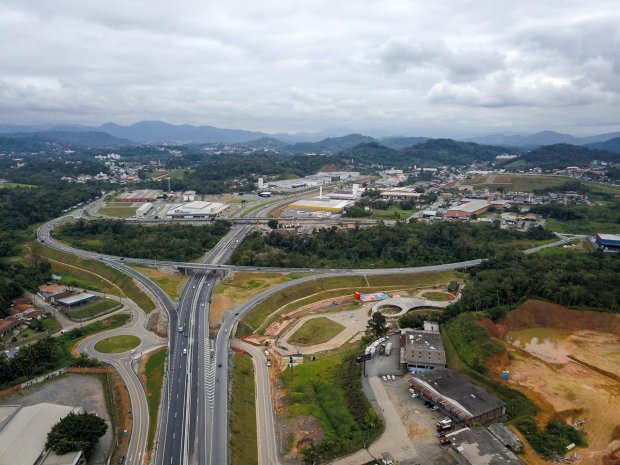 Bom Dia Santa Catarina, Duplicação da BR-280