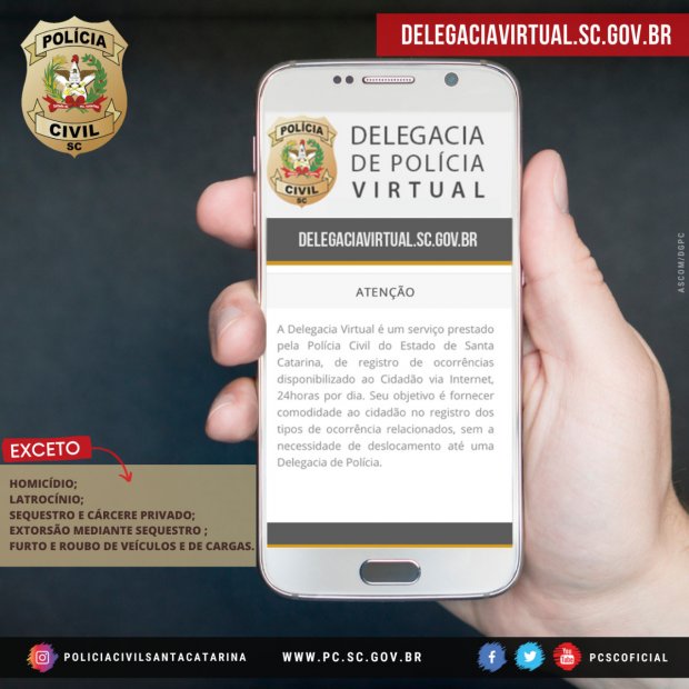 Polícia Civil Reforça Importância Do Registro De Boletim De Ocorrência ...