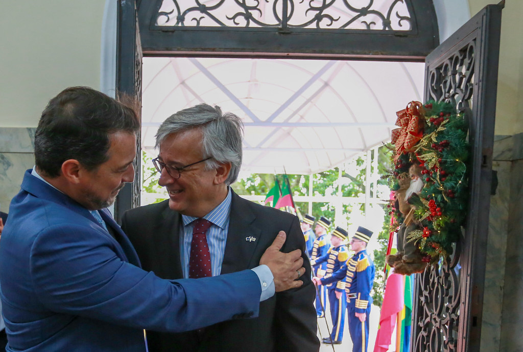 Governador recepciona embaixador da União Europeia no Brasil e destaca a importância de parcerias