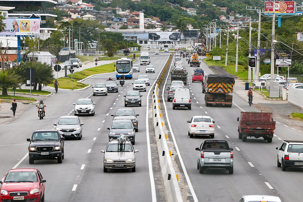 Secretaria de Estado da Infraestrutura e Mobilidade altera a restrição de tráfego de caminhões na SC-401