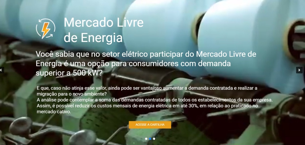 Celesc lança portal para compra de energia no Mercado Livre e em Usinas de Geração Distribuída