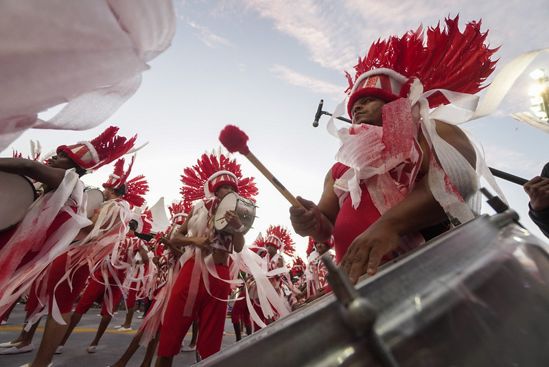 18/02/2023 – Florianópolis – Carnaval, desfile das escolas de samba na passarela Nego Quirido.