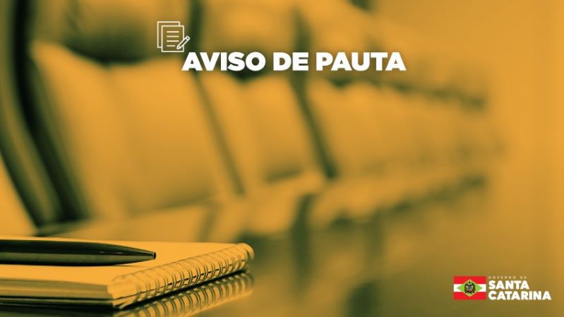 AVISO DE PAUTA: governador assina autorização para licitação de obras no Aeroporto Regional da Serra Catarinense em Correia Pinto