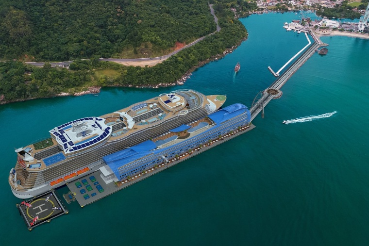 IMA emite Licença Ambiental de Instalação para porto de cruzeiros em Balneário Camboriú