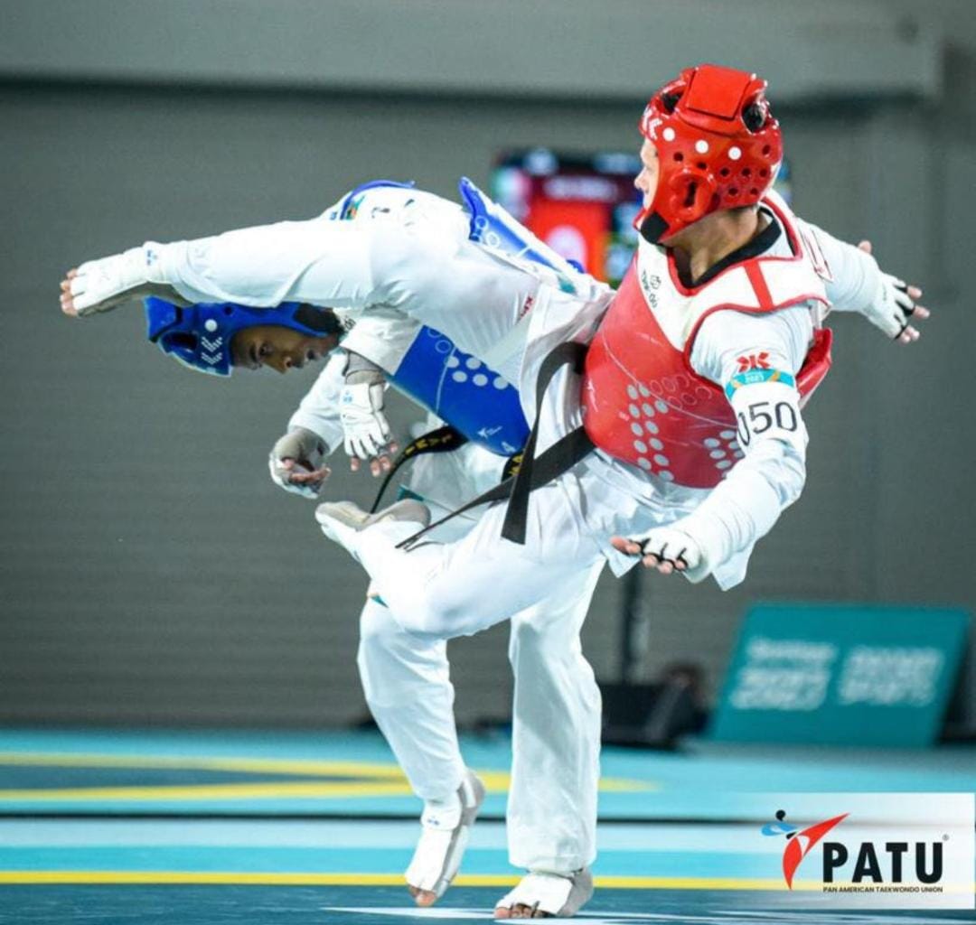 Taekwondo de SC é bronze no Pan do Chile