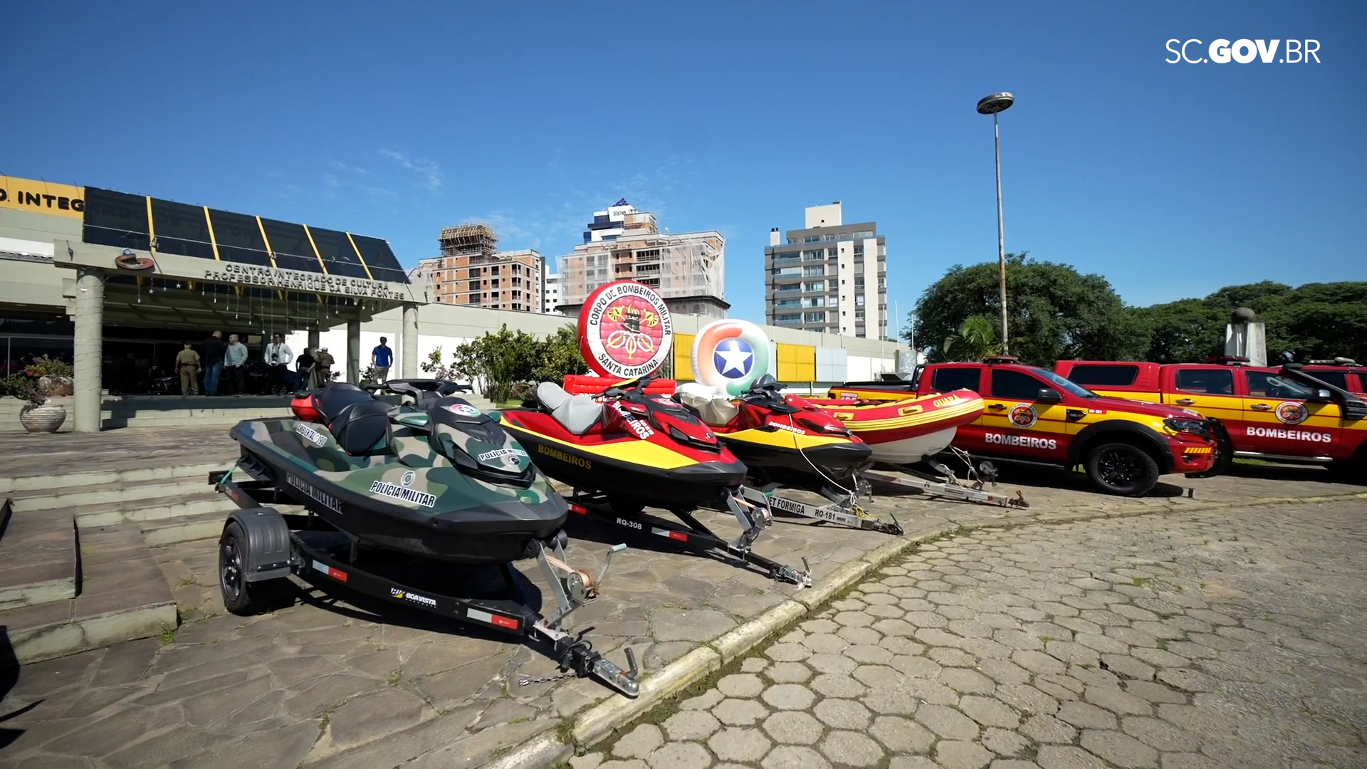 Estação Verão: ações das Forças de Segurança de Santa Catarina