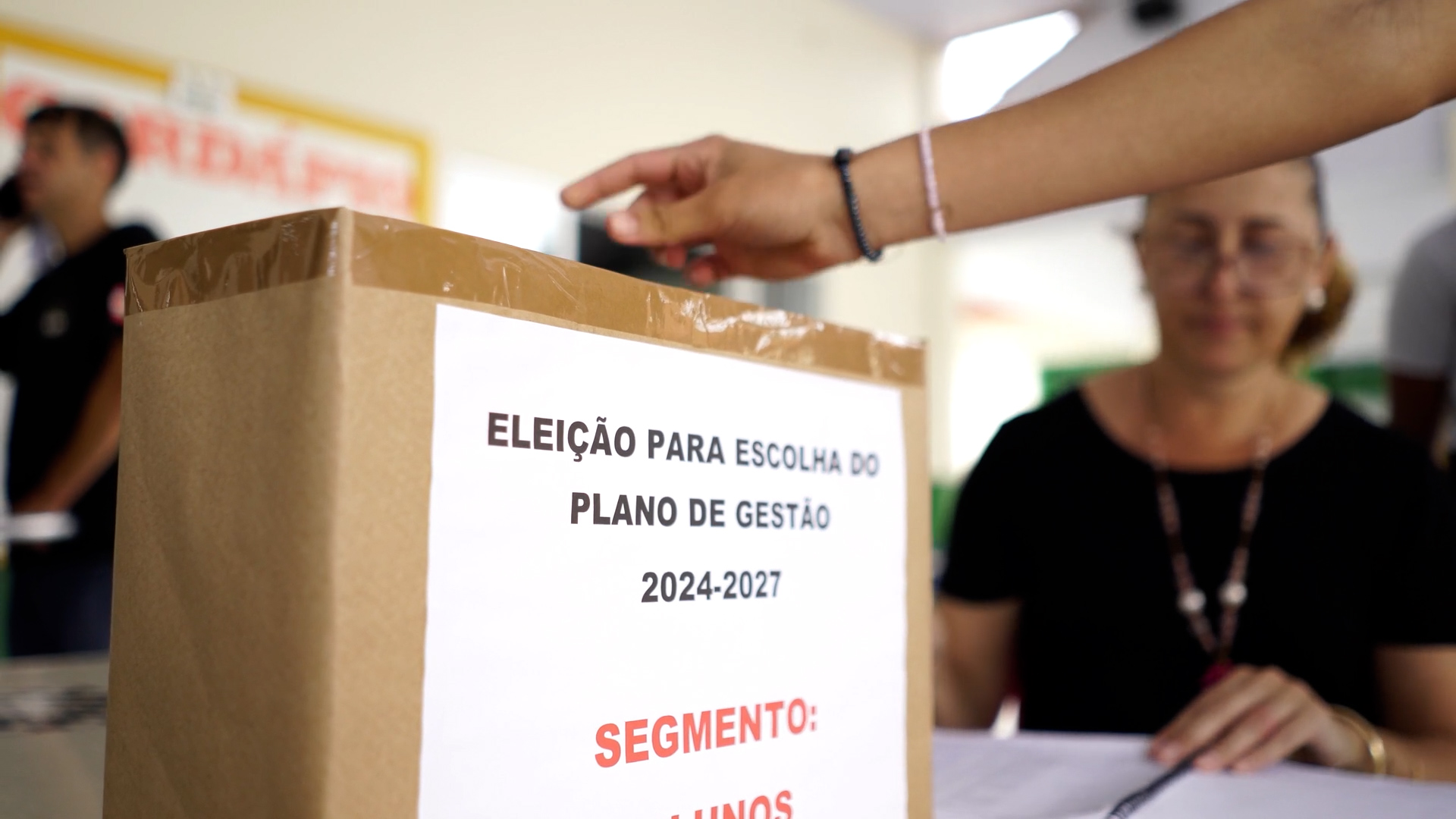 A votação dos Planos de Gestão, nas escolas estaduais de Santa Catarina, para os próximos anos