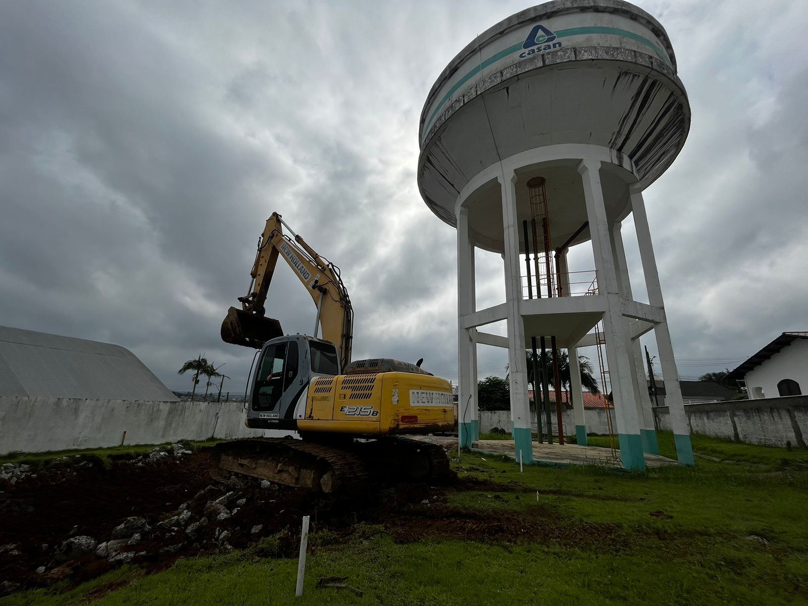 Construção de reservatório em Içara é retomada