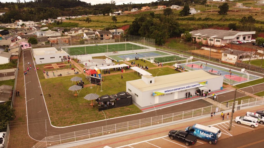Complexo Esportivo João Zanotto é inaugurado em Xaxim