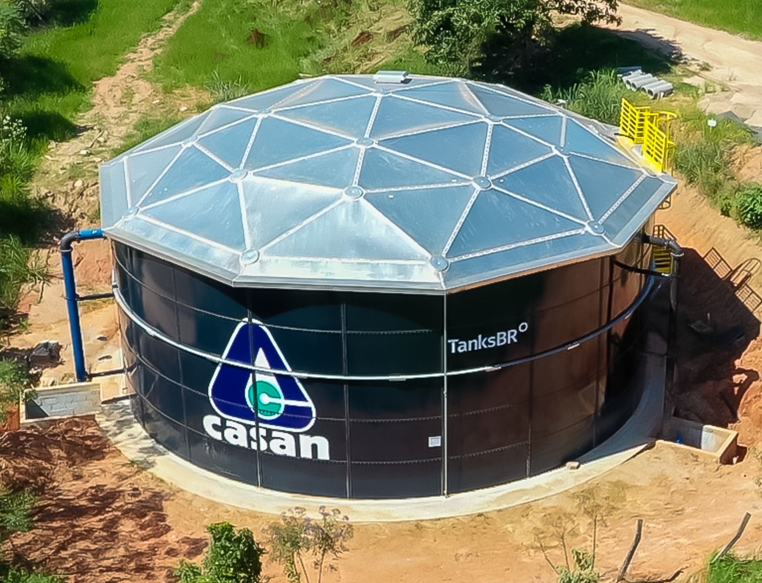 Nova estação da CASAN vai dobrar a vazão de água em Braço do Norte