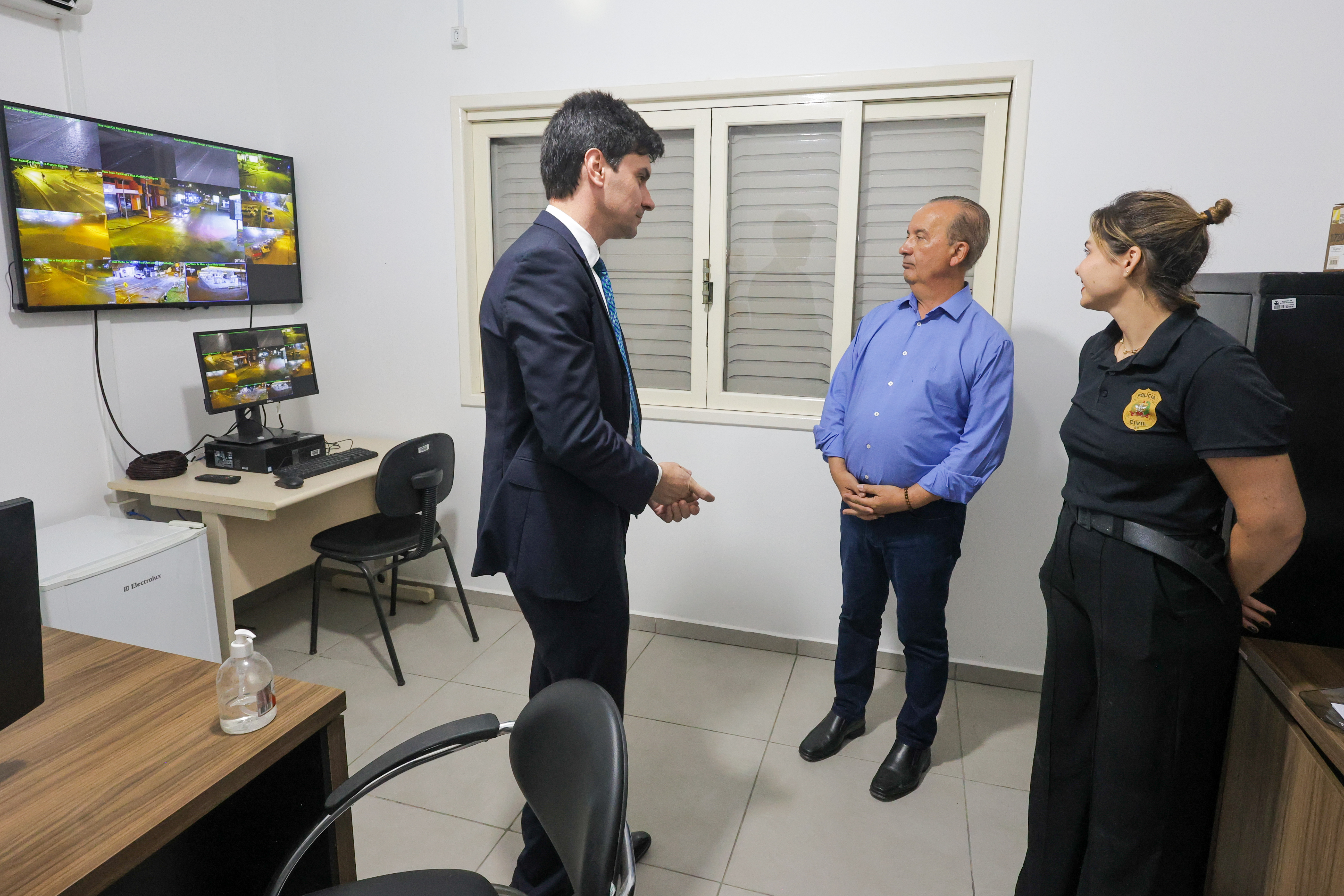 Governador inaugura nova sede da Delegacia de Polícia de Morro da Fumaça
