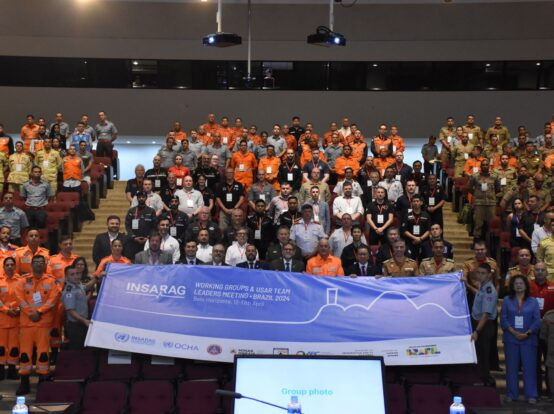 Representantes do CBMSC participam de evento internacional de Busca e Resgate Urbano organizado pela ONU
