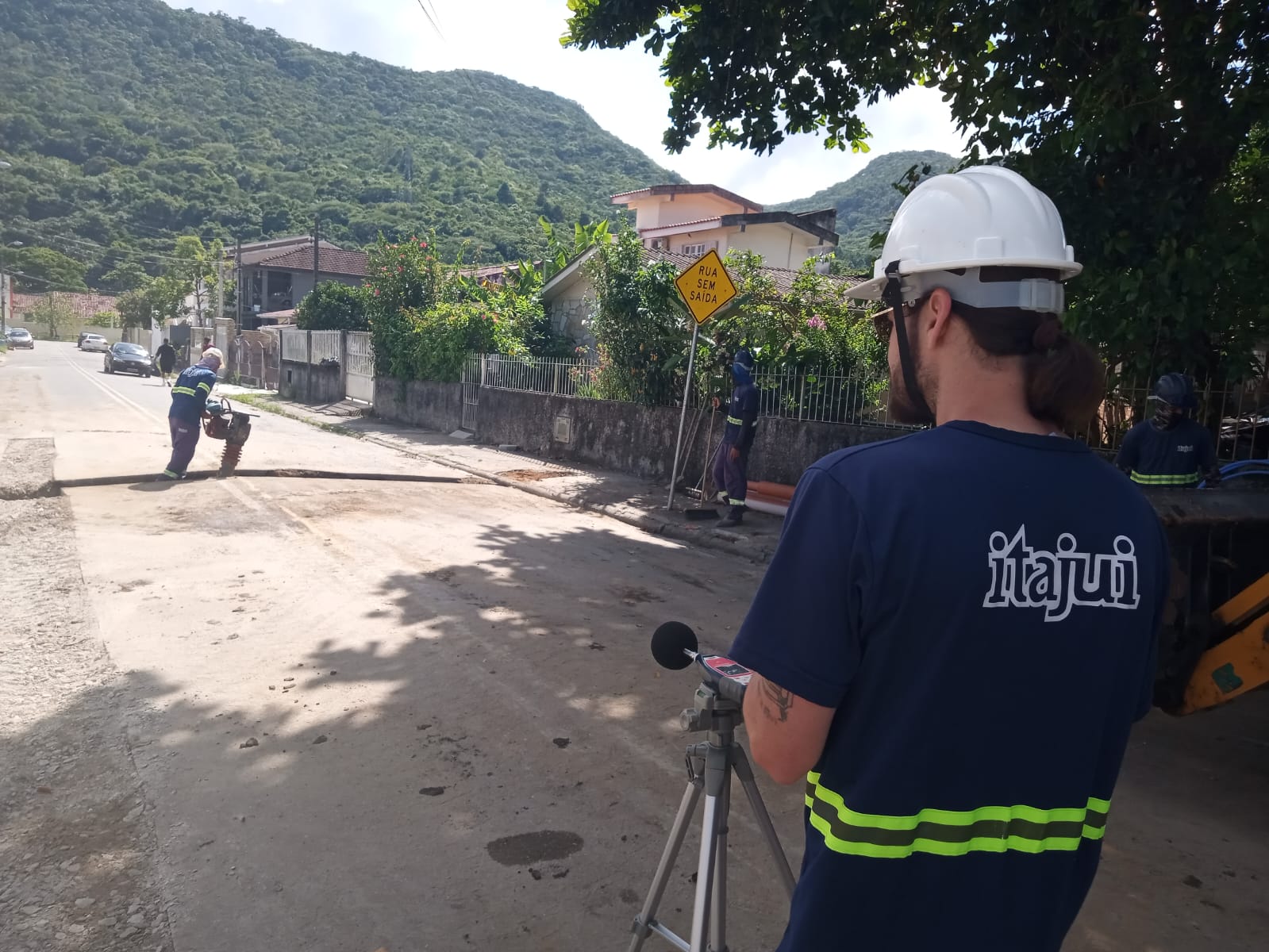 Casan controla ruído nas obras do Sistema de Esgoto Monte Verde/Saco Grande