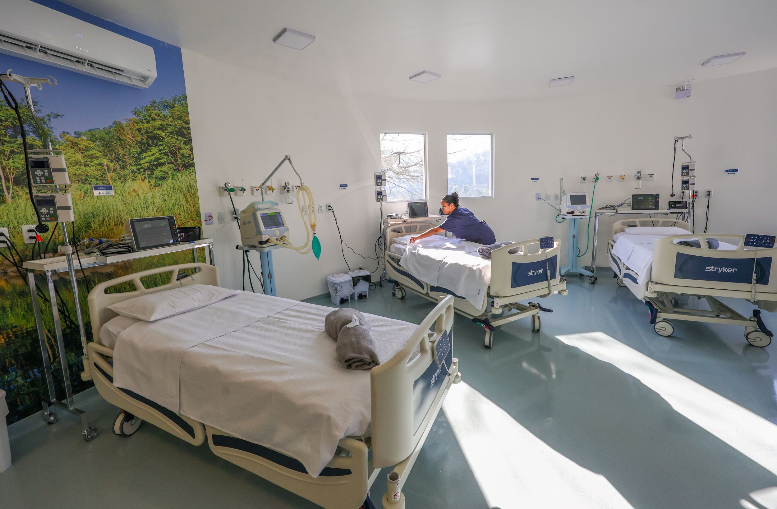 Estado abre 20 leitos de UTI e habilita cirurgias eletivas no Hospital e Maternidade de São Miguel em Joaçaba