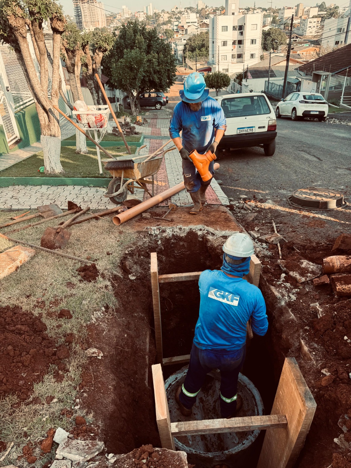 CASAN investe R$ 2,1 milhões para expandir rede de esgoto em bairro de Chapecó