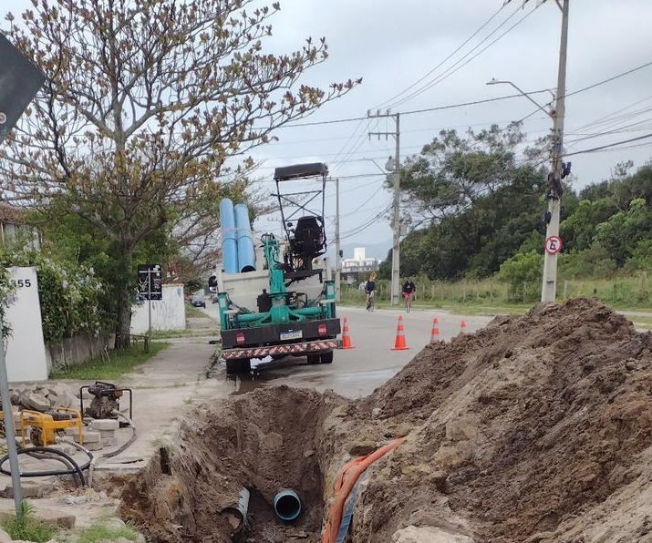 Nova adutora melhora abastecimento no Sul e Leste da Ilha de Florianópolis