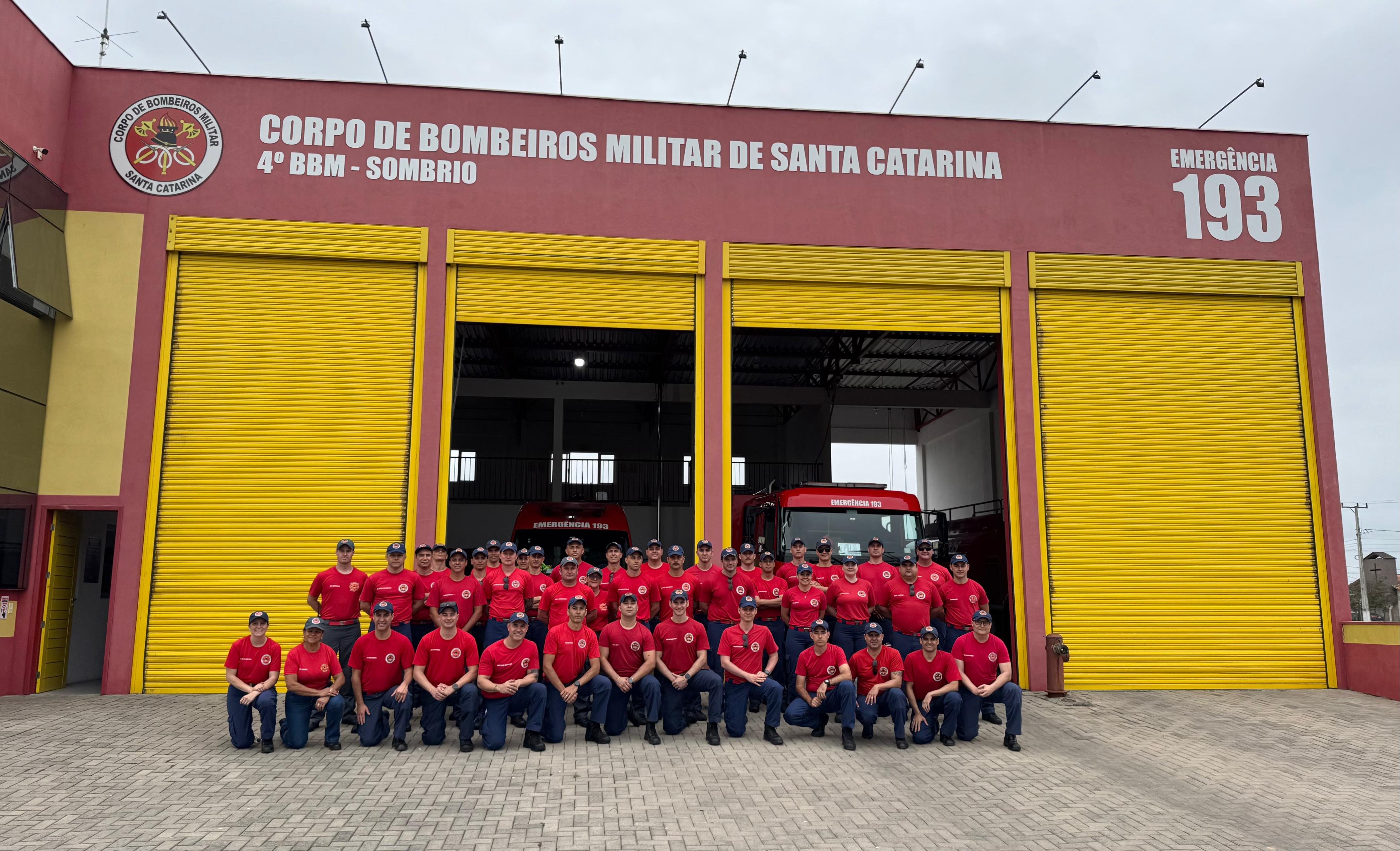 Bombeiros do batalhão de Criciúma realizam último treinamento operacional do ano