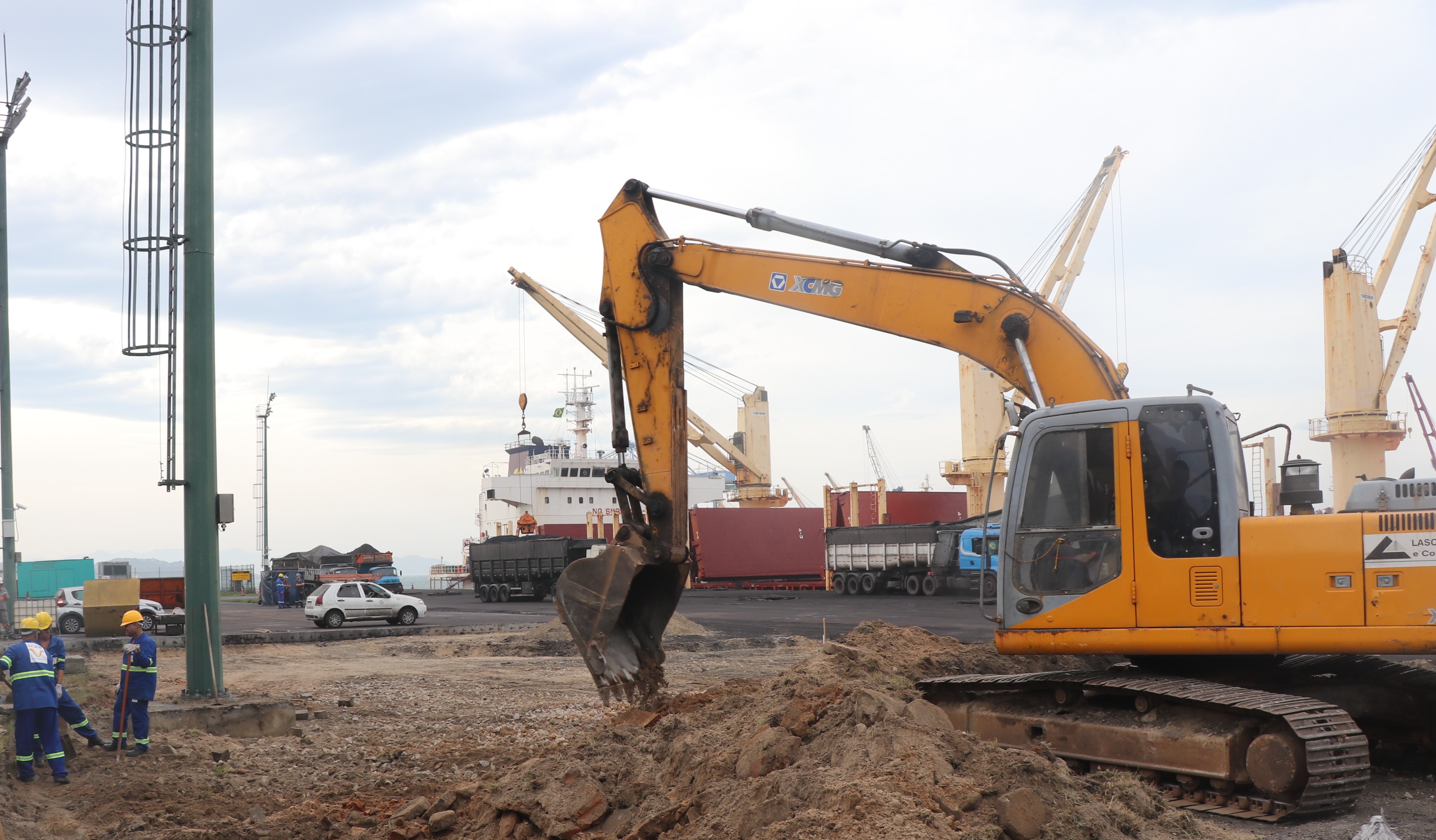Porto de Imbituba inicia segunda fase das obras de recuperação e reforço do Cais 3